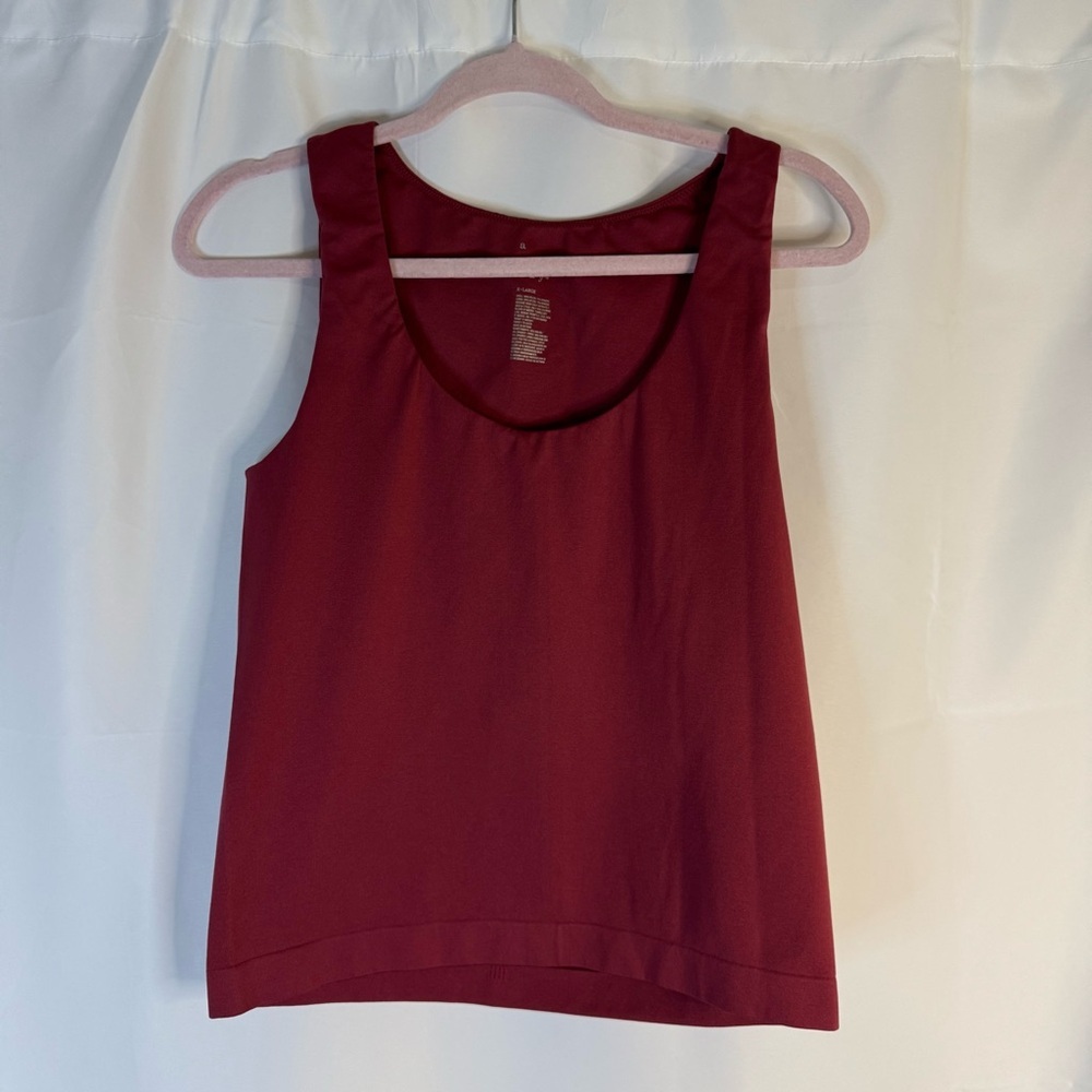 Elegant Maroon Sleeveless Top